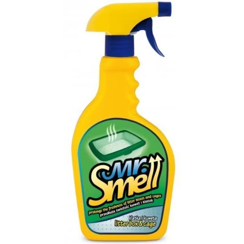 Mr Smell Solutie Curatare Pete Animale Mr. Smell Cusca/ Litiera 500 ml