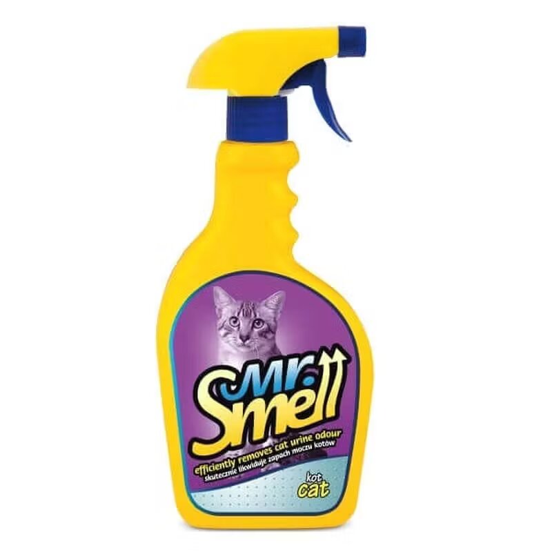 Mr Smell Solutie Curatare Pete si Mirosuri Animale Mr. Smell Pisica 500 ml