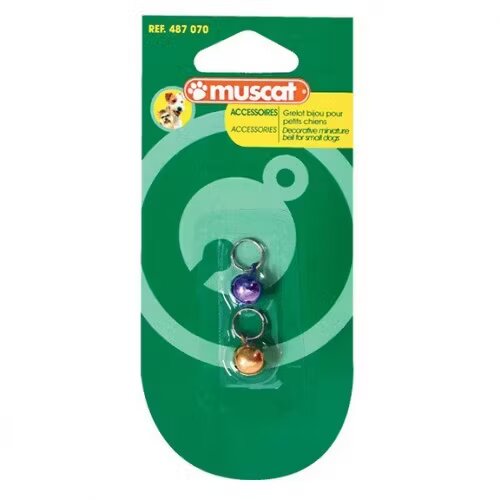 Muscat Clopotei pentru zgarda 2 buc/ set