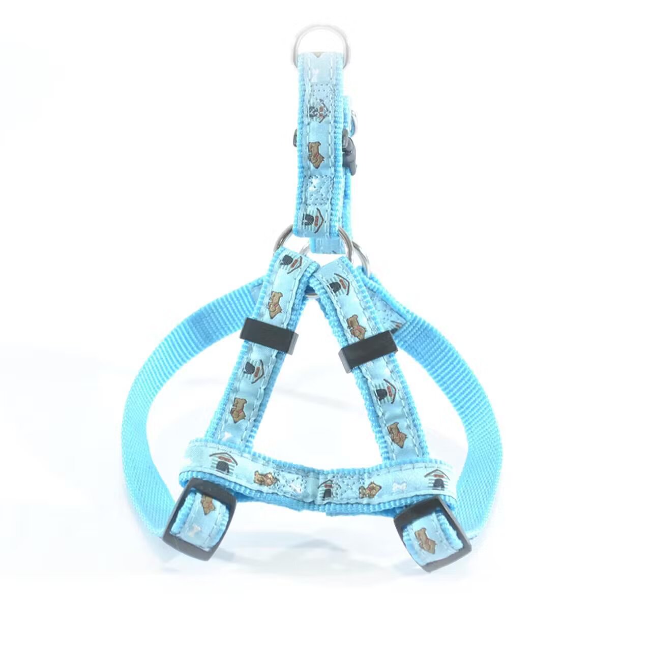 N MOL Ham Caini Nylo Model Light Blue Click 20 mm x 40-70 cm