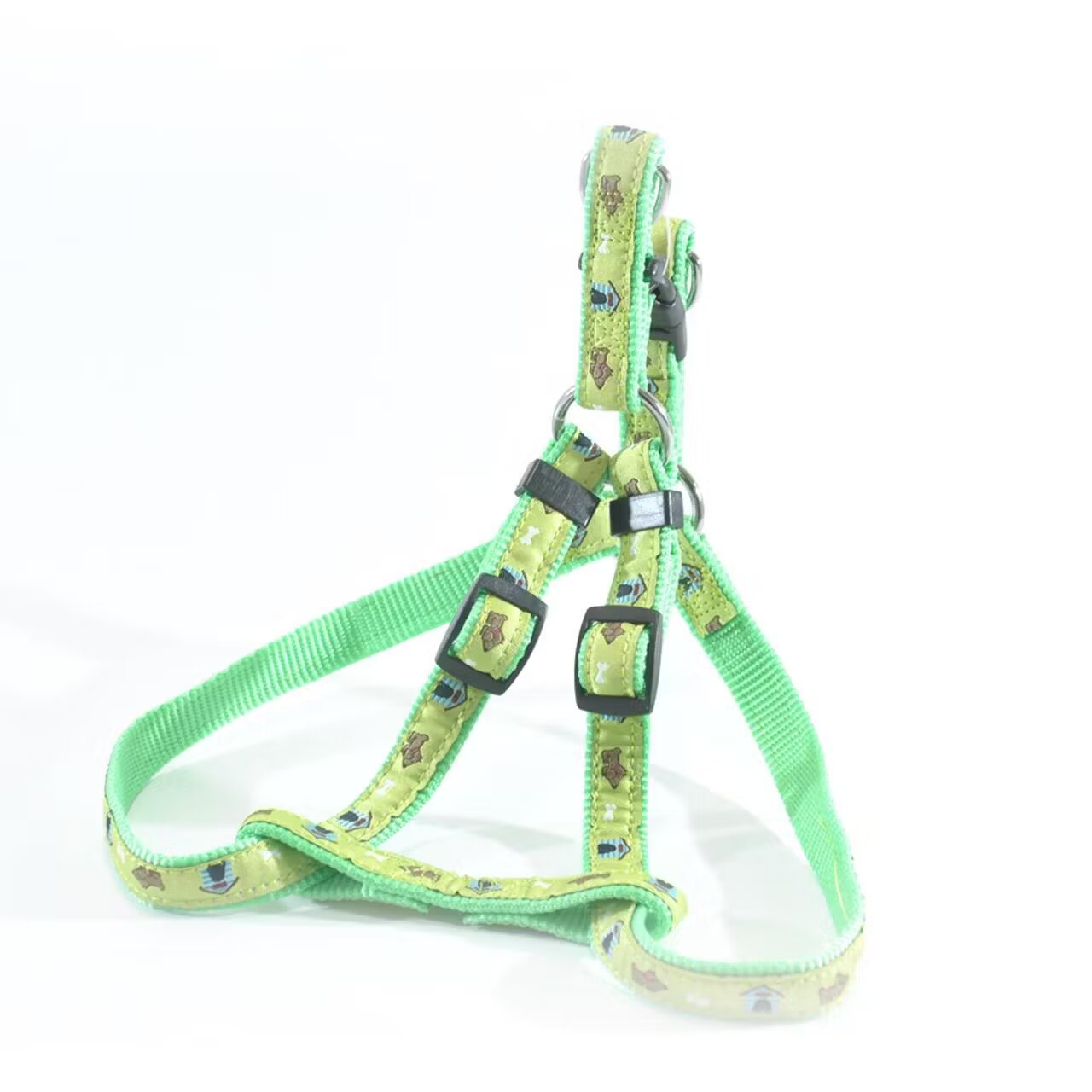 N MOL Ham Caini Nylo Model Lime Green Click 20 mm x 40-70 cm
