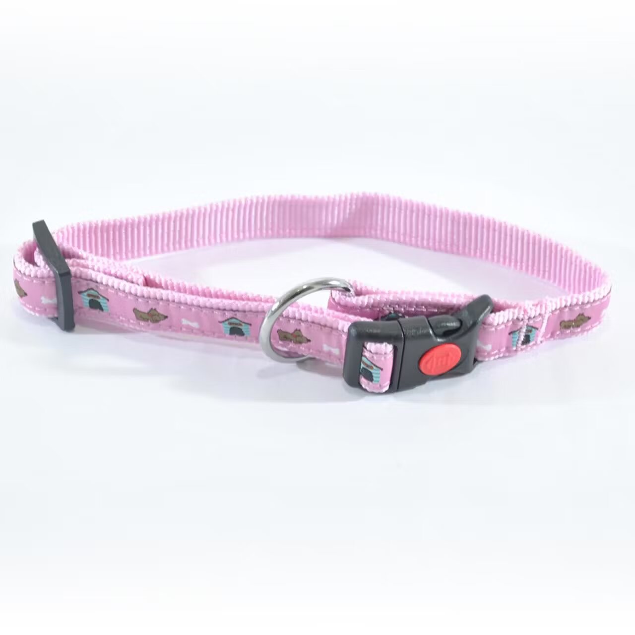 N MOL Zgarda Nylon Caini Mol Model Pink Click 25 mm x 45-70 cm