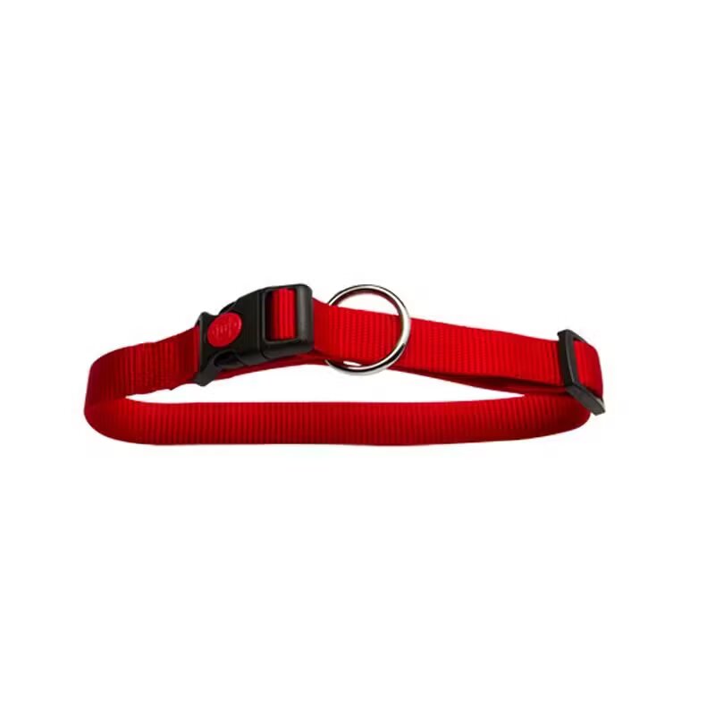N MOL Zgarda Nylon Caini Rosie Click 15 mm x 30-45 cm