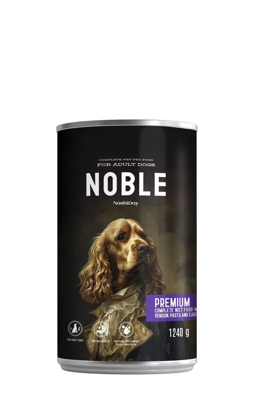 NashiDay Hrana Umeda Caini Noble Vanat Morcovi si Paste 1240 g