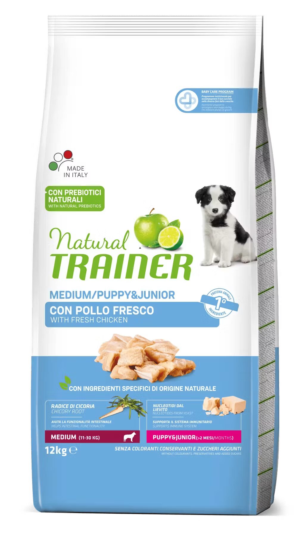 Natural Trainer Hrana Uscata Catei Maxi Dog Puppy & Junior Pui 12 kg