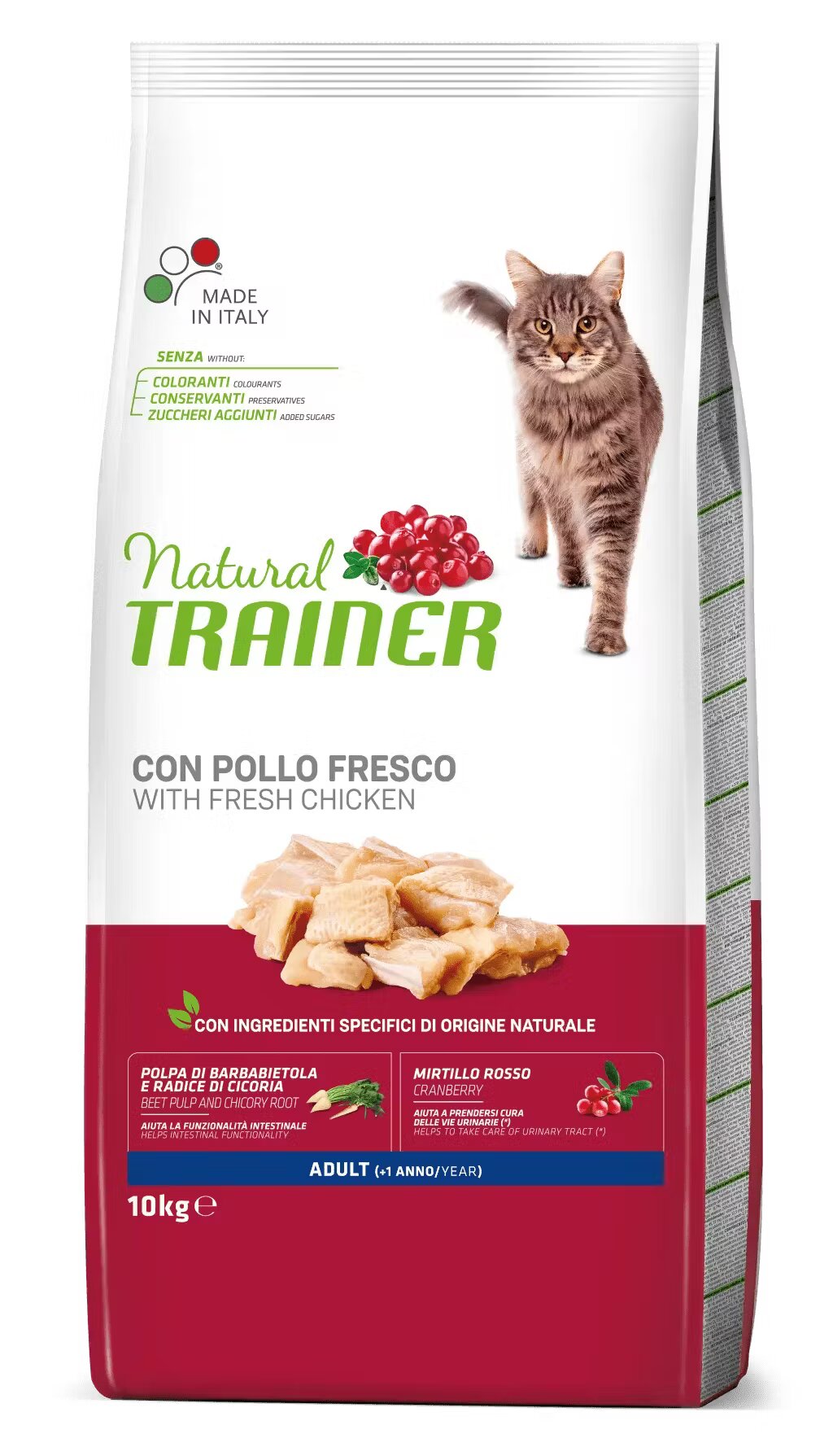 Natural Trainer Hrana Uscata Pisici Pui 10 kg