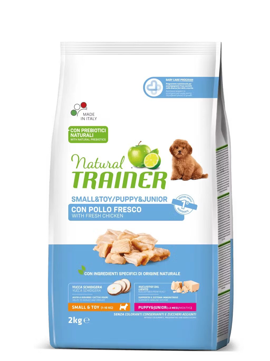 Natural Trainer Puppy & Junior Mini & Toy cu Pui 2 kg