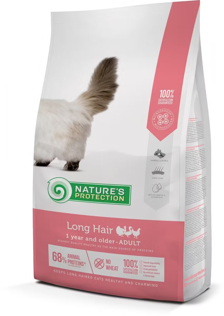Natures Protection Nature's Protection Cat Long Hair 7 kg