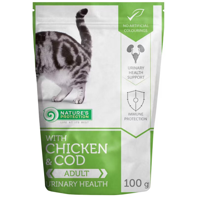 Natures Protection Nature's Protection Cat Urinary Health Chicken & Cod 100 g