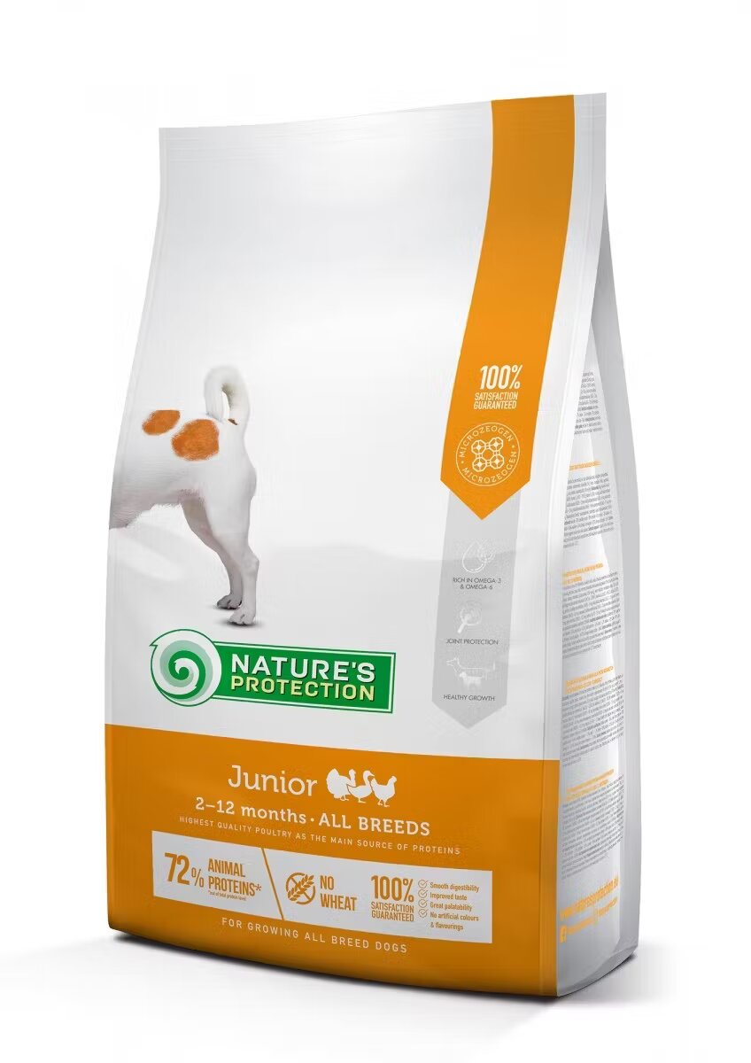 Natures Protection Nature's Protection Dog Junior All Breed Poultry 2 kg