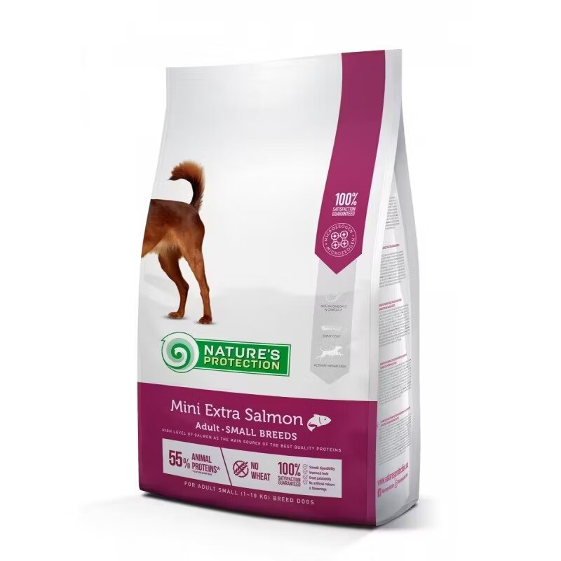 Natures Protection Nature's Protection Dog Mini Extra Salmon 7.5 kg
