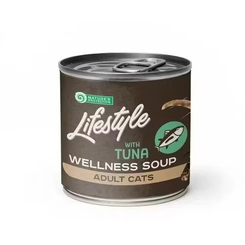 Natures Protection Nature's Protection Lifestyle Sensitive Digestion Cat Soup Tuna 140 ml
