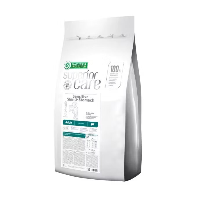 Natures Protection Nature's Protection Superior Care Sensitive Skin & Stomach Lamb Adult All Breed 10 kg