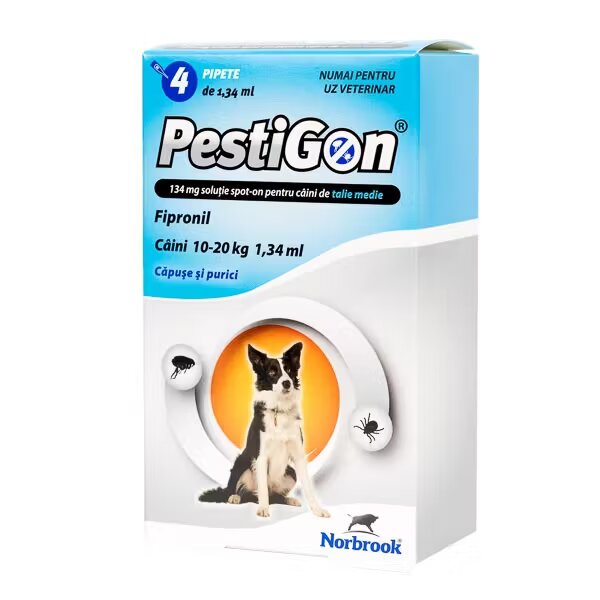 Norbrook Pestigon Dog M (10-20 kg) 4 pipete