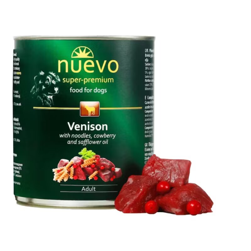 Nuevo Hrana umeda caini Conserva Dog Caprioara 800 g