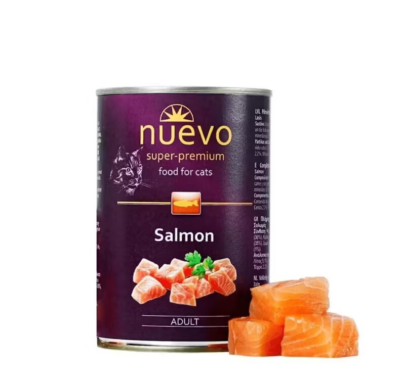 Nuevo Hrana umeda pisici Conserva Cat Somon 400 g