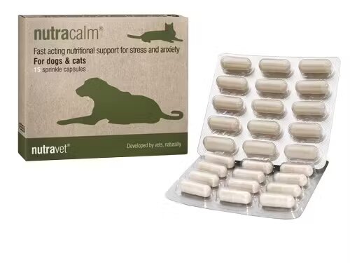 Nutravet Nutracalm Caini & Pisici 15 capsule