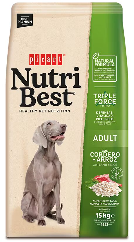 Nutribest Hrana Uscata Caini Premium Adult Dog Miel si Orez 15 kg