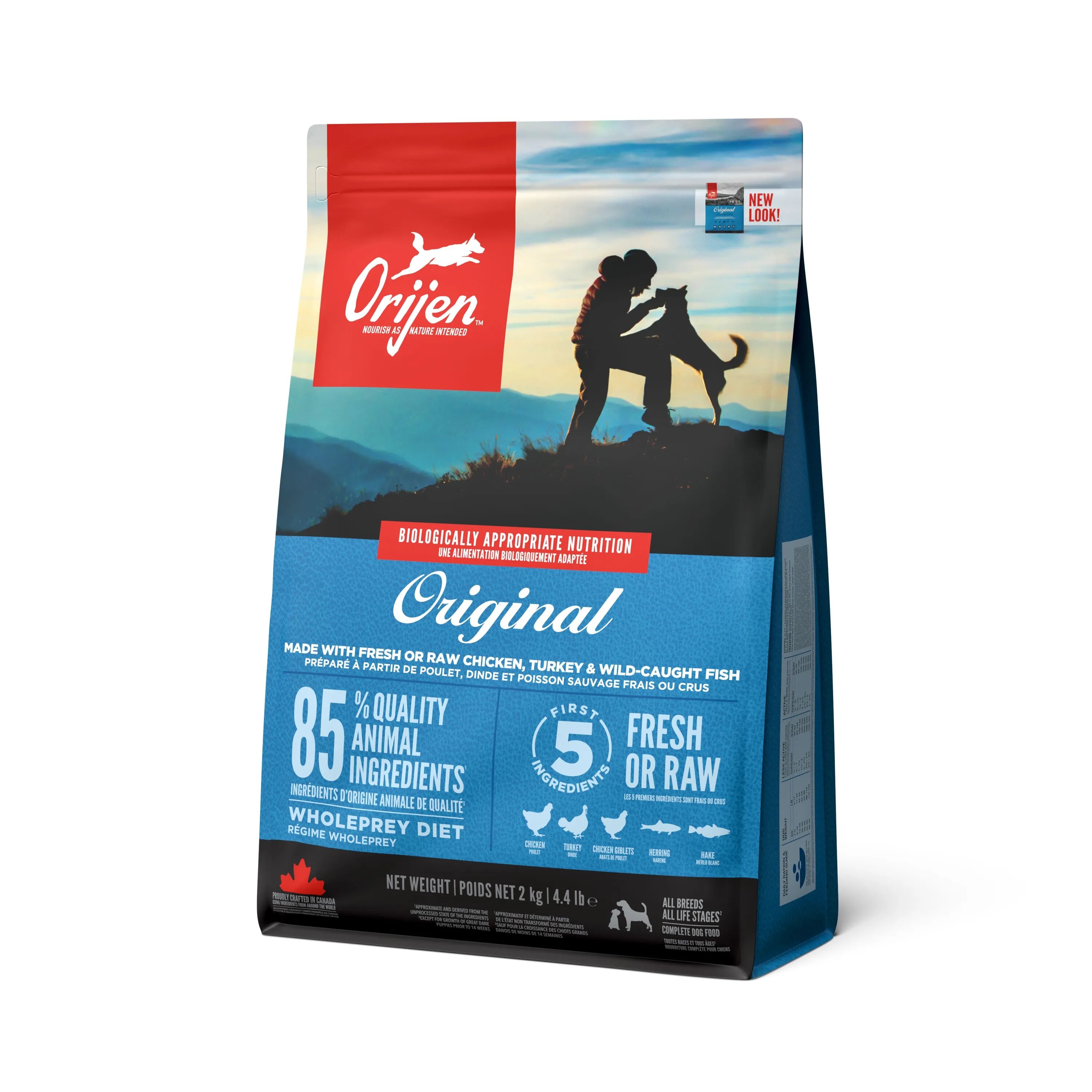 Orijen Hrana uscata caini Original Dog Adult 2 kg