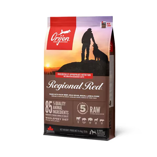 Orijen Hrana uscata caini Regional Red 11.4 kg