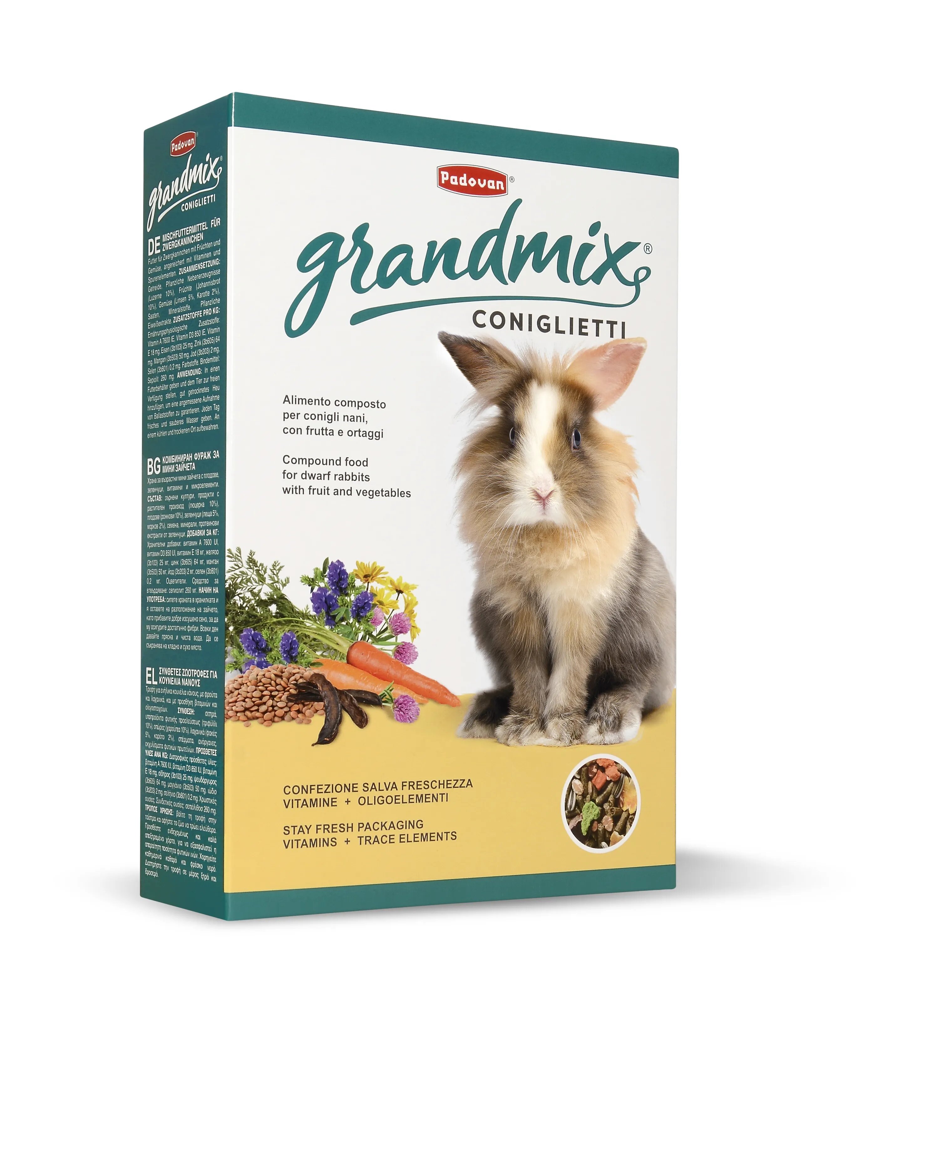 Padovan Grandmix Iepure 850 g