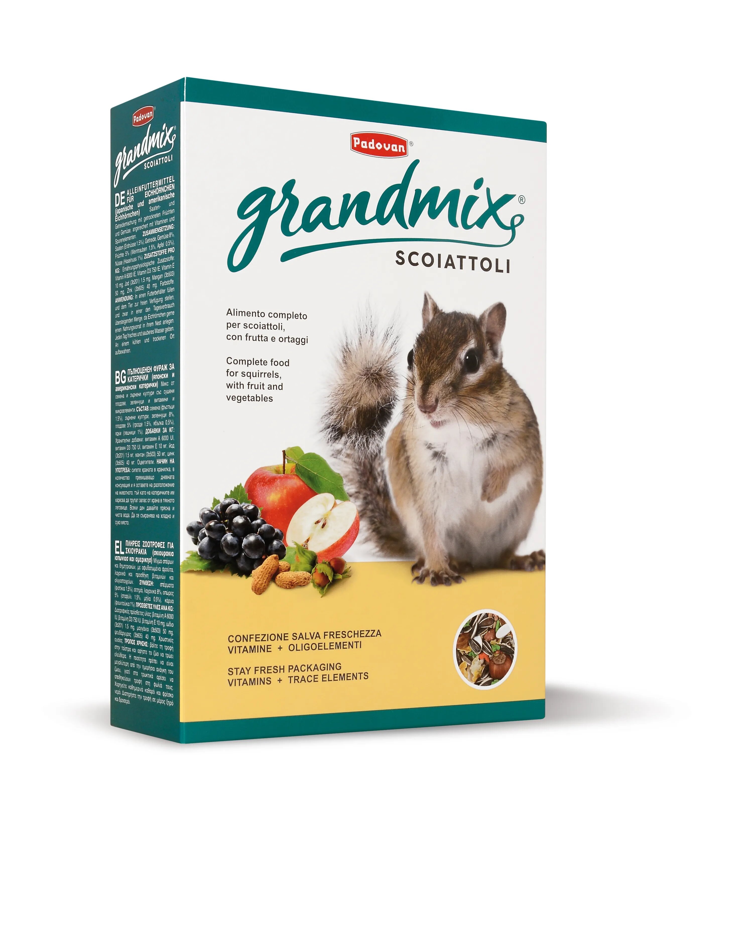 Padovan Grandmix Veverite 750 g