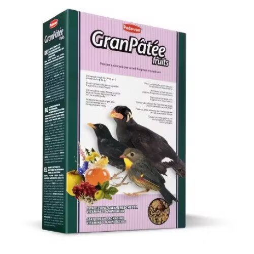 Padovan Hrana Pasari Granpatee Cu Fructe 1 kg