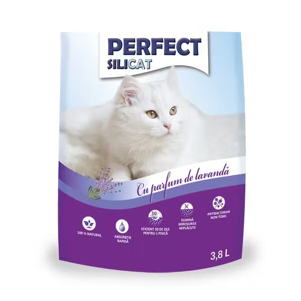 Perfect Silicat Nisip silicat Lavanda 3.8 L