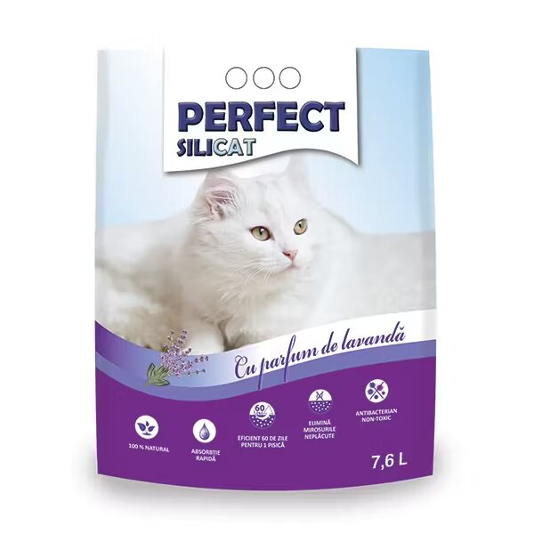 Perfect Silicat Nisip silicat Lavanda 7.6 L