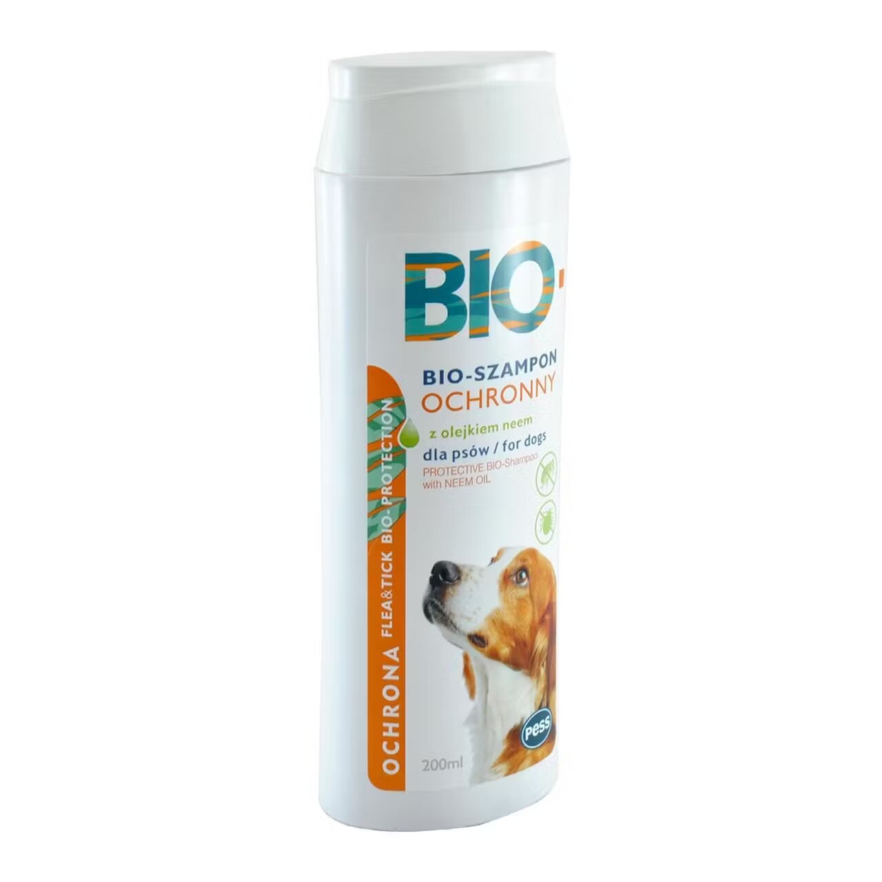 PESS Bio Sampon Caini Antiparazitar cu Ulei de Neem 200 ml