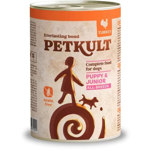 Petkult Hrana Umeda Caini Dog Junior Curcan 400 g