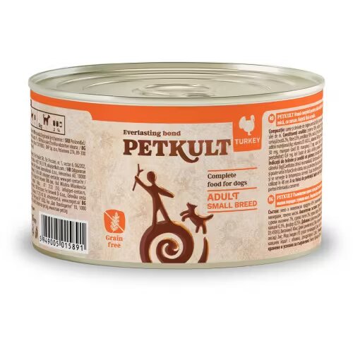 Petkult Hrana Umeda Caini Dog Mini Adult Curcan 185 g