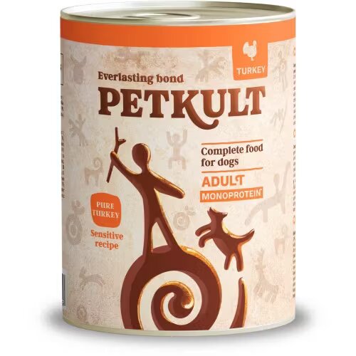 Petkult Hrana Umeda Caini Dog Sensitive Curcan si Cartof 800 g