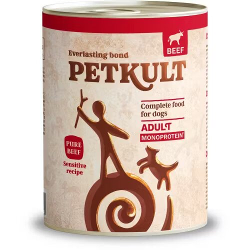 Petkult Hrana Umeda Caini Dog Sensitive Vita si Orez Brun 800 g