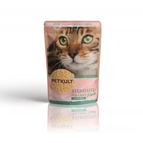 Petkult Hrana Umeda Pisici Sterilised Iepure 100 g