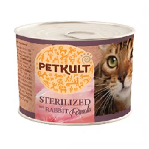 Petkult Hrana Umeda Pisici Sterilised Iepure 185 g