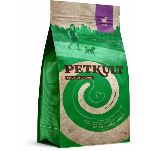 Petkult Hrana Uscata Caini Probiotic Care Adult Talie Mica Rata 2 kg