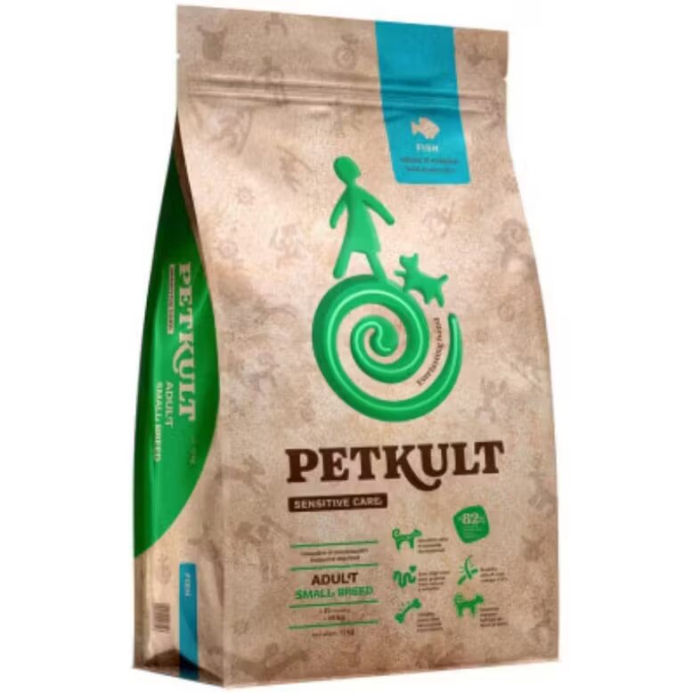 Petkult Hrana Uscata Caini Sensitive Adult Small Peste 12 kg