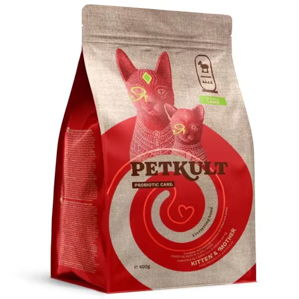 Petkult Hrana Uscata Probiotic Care Kitten & Mother Fresh Pisici Miel Proaspat 400 g