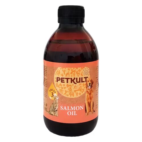 Petkult Ulei de somon pentru caini si pisici 300 ml