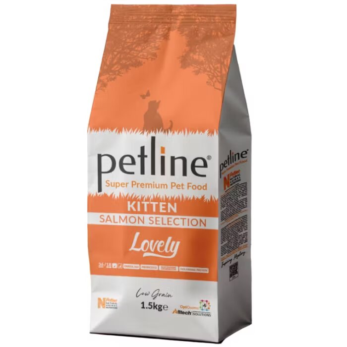 Petline Hrana uscata pisici Lovely Kitten Somon 1.5 kg