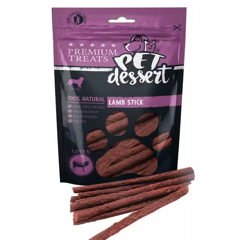 Pets Dessert Pet's Dessert Lamb Stick 80 g