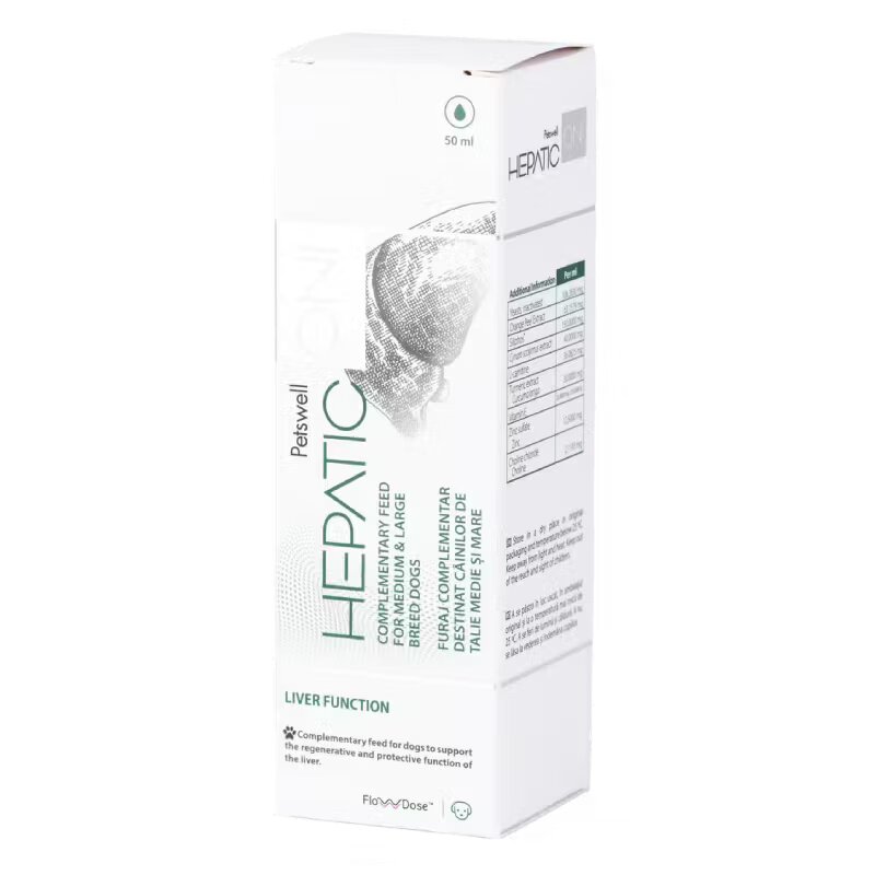 Petswell Hepatic ON Medium & Large Breeds 50 ml