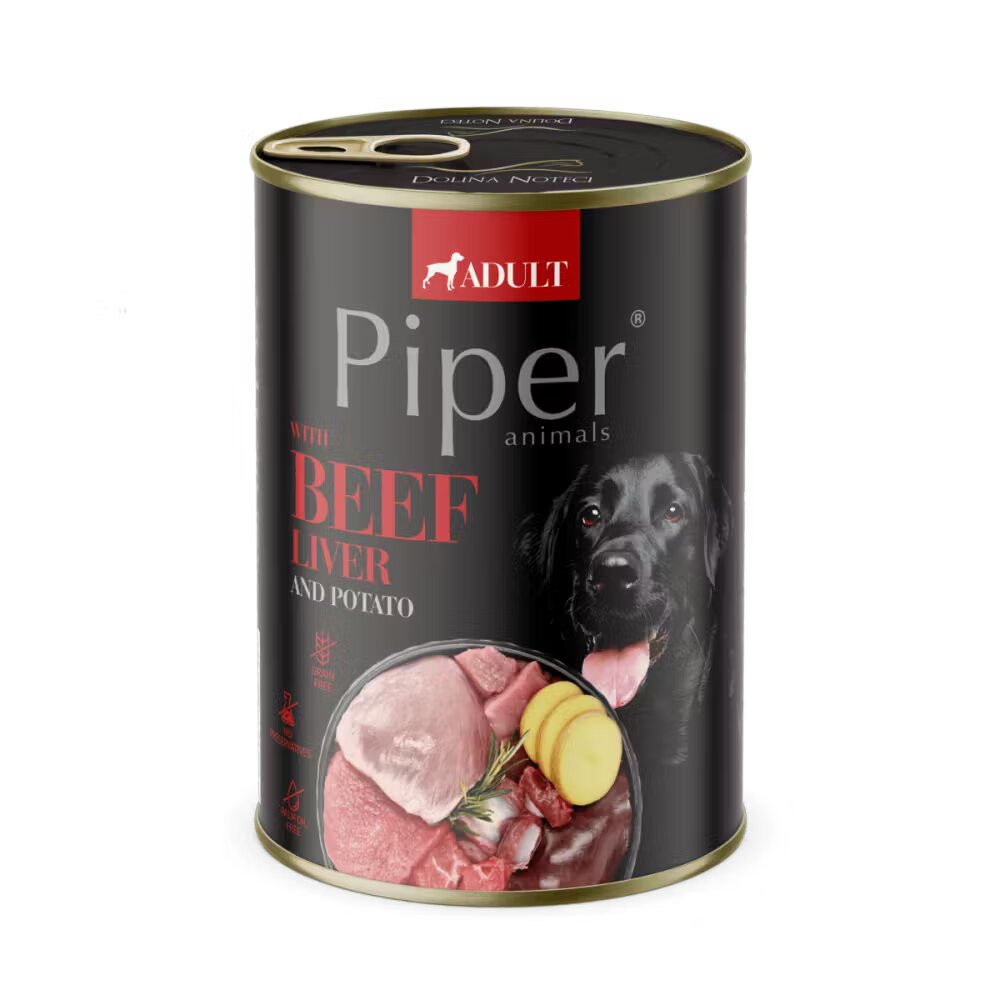 Piper Adult Dog Ficat de Vita si Cartofi 400 g