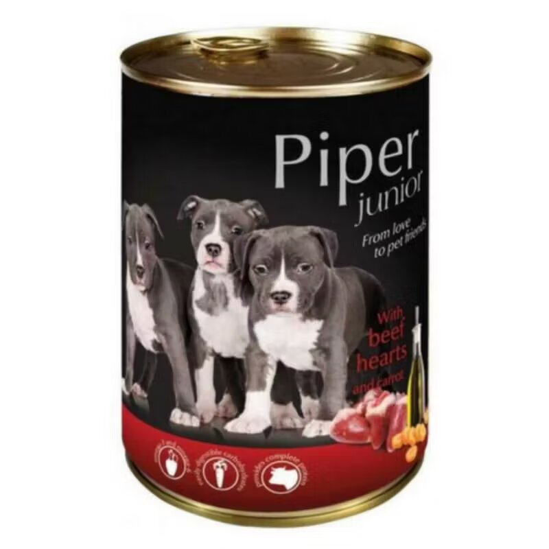 Piper Junior Dog Inima De Vita Si Morcovi 400 g