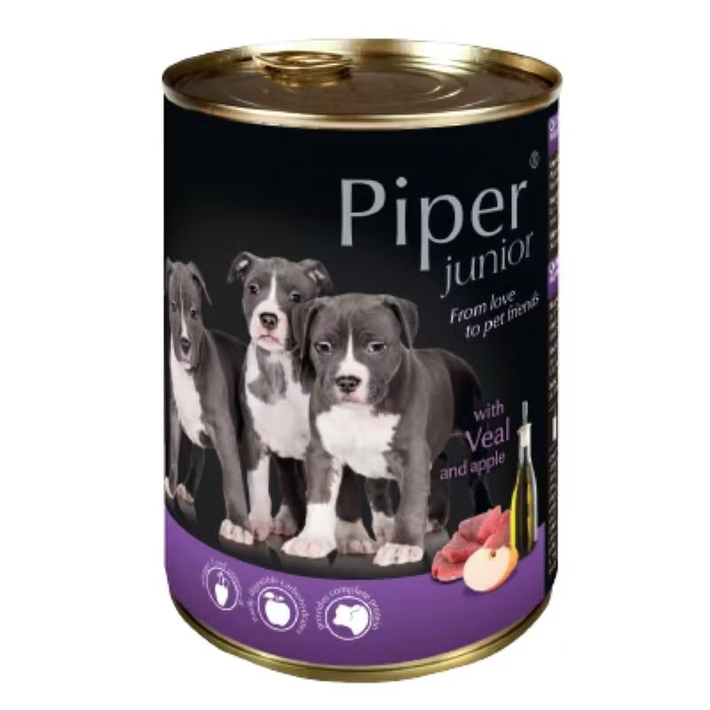 Piper Junior Dog Vitel Si Mere 400 g