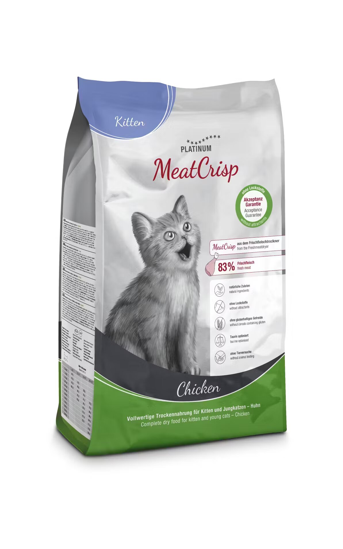 Platinum Hrana uscata pisici Cat Junior cu Pui 1.5 kg