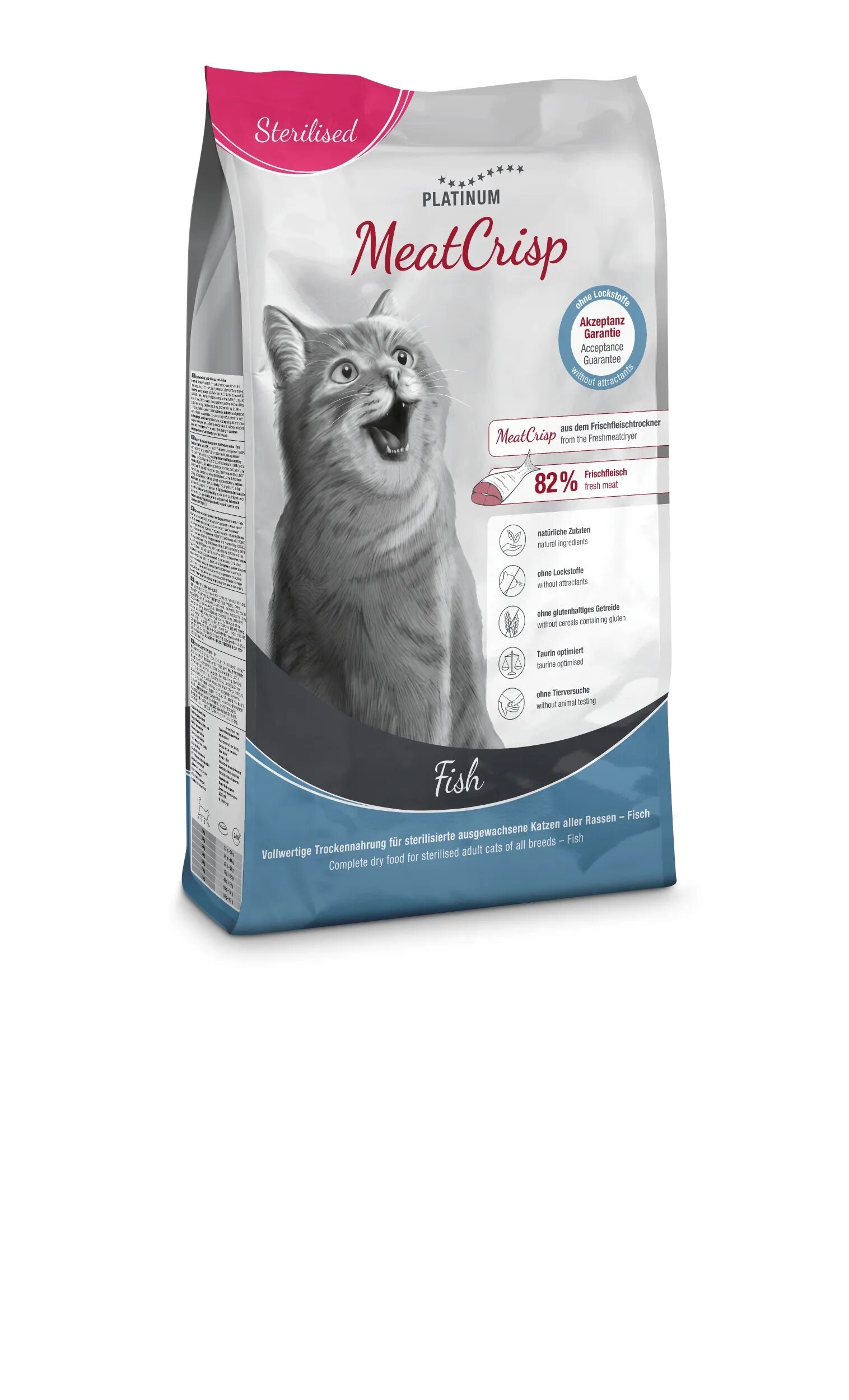 Platinum Hrana uscata pisici Cat Sterilizat cu Peste 1.5 kg