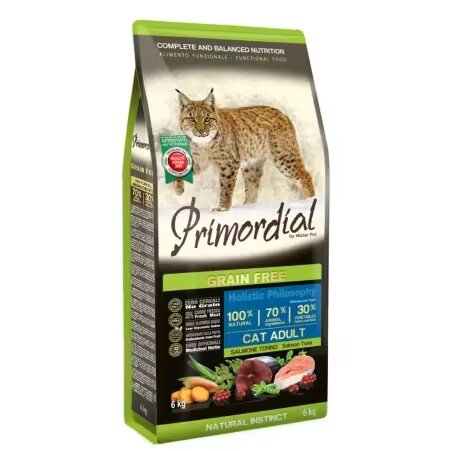 Primordial Grain-Free Holistic Cat Adult Somon & Ton 2 kg