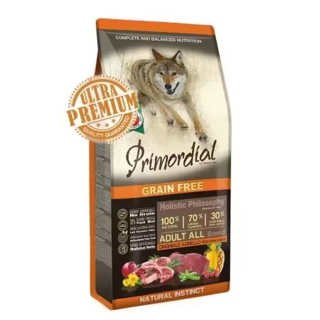 Primordial Grain-Free Holistic Dog Adult Mistret & Miel 12 kg